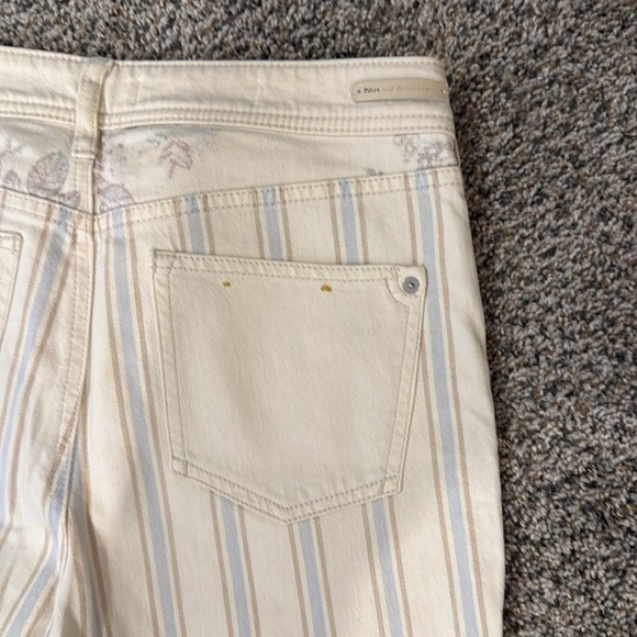 Anthropologie Pilcro High-Rise Striped Slim Boyfriend Jeans 28 - Picture 10 of 10
